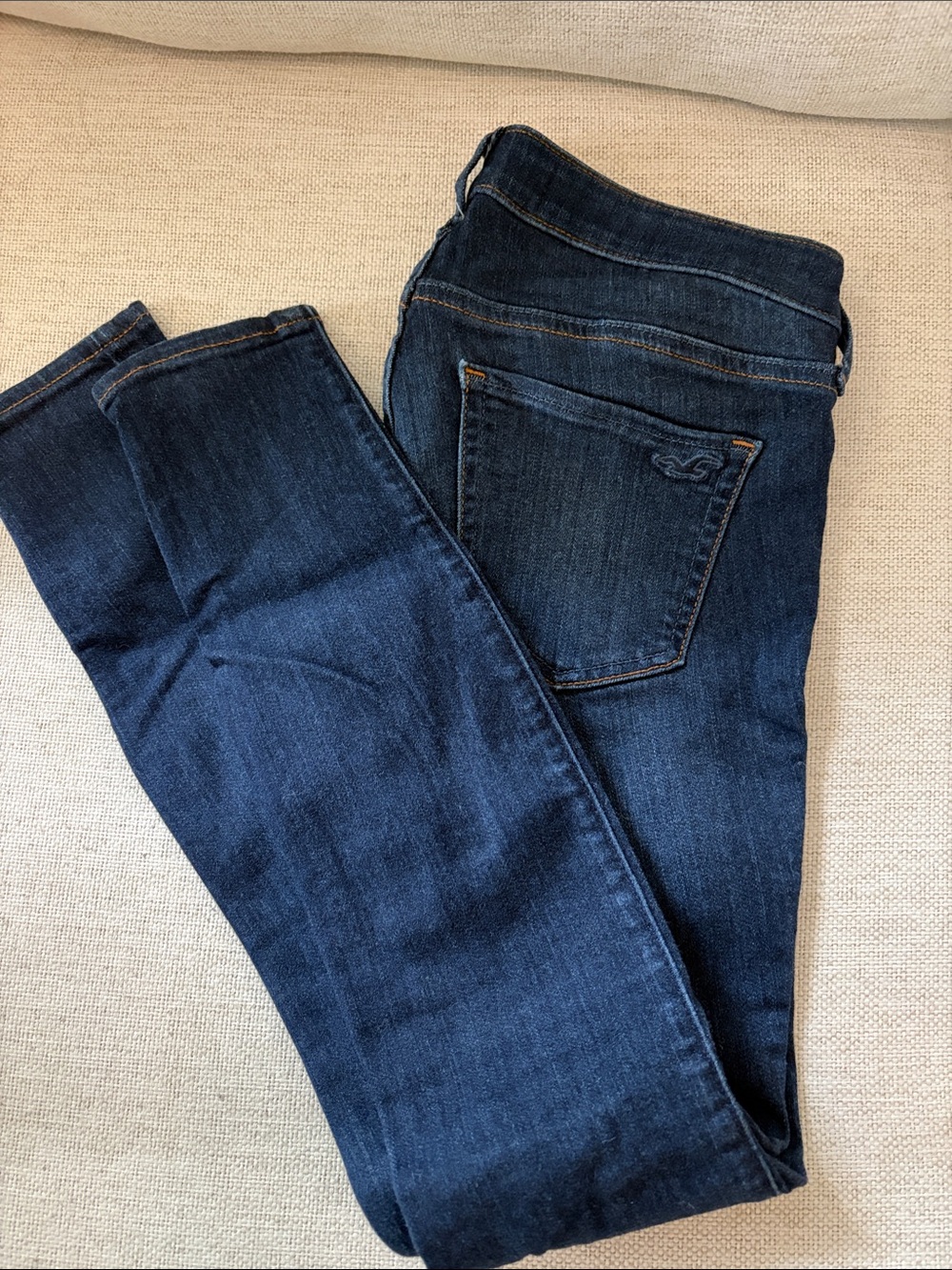 Hollister Dark Indigo Skinny Jeans